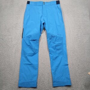 Creag Climbing Pants Mens Large Blue Made in USA Nylon Stretch Outdoor Hiking